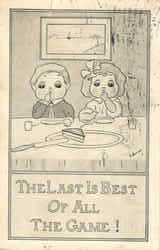 The last is best of all the game! Postcard