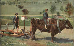 A Southern Tally-Ho Farming Postcard Postcard