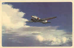 American Airlines Aircraft Postcard 