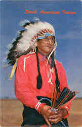 North American Indian Postcard