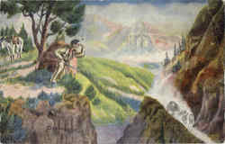 On The Frontier Postcard