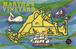 Martha's Vineyard Postcard
