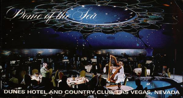 Dunes Hotel and Country Club - Dome of the Sea Restaurant & Cocktail Lounge Las Vegas Nevada