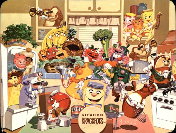The Kitchen Krackpots, Epcot Center Orlando Florida