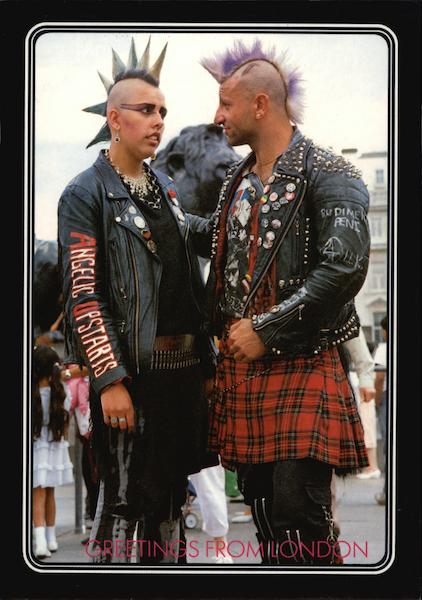 Greetings - Punk Rockers London England