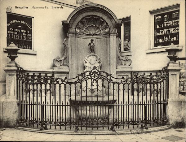Manneken-Pis Brussels Belgium