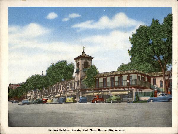 Balcony Building, Country Club Plaza Kansas City Missouri