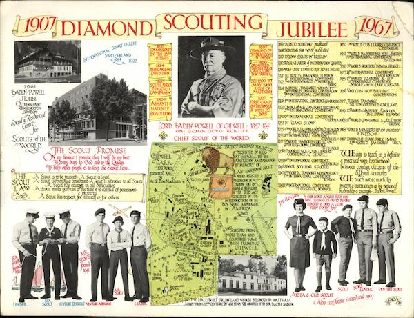1967 Diamond Scouting Jubilee Boy Scouts