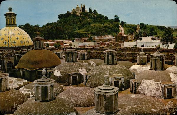 Church of the 7 Naves Cholula Mexico