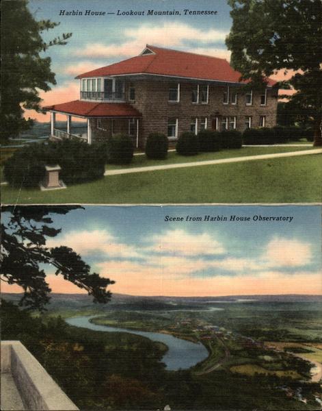 Harbin House; Scene from Harbin House Observatory Lookout Mountain Tennessee