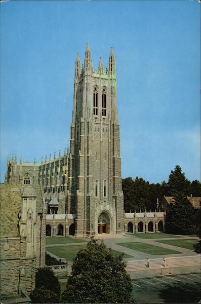 Duke University Chapel Durham North Carolina
