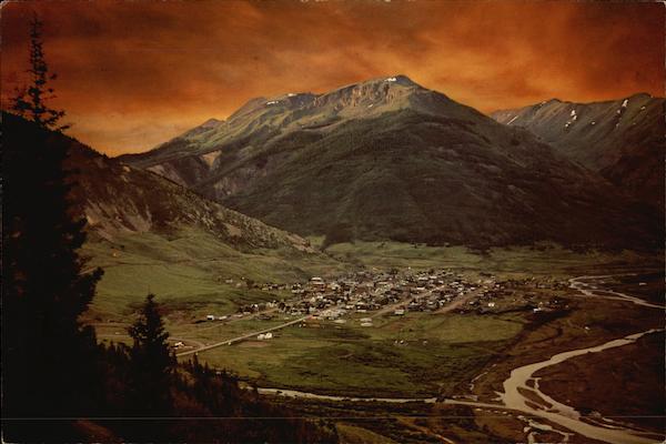 Sunset Silverton Colorado