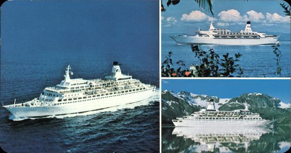 Island Princess, Sun Princess, Pacific Princess Cruise Ships
