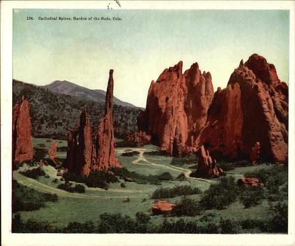 Cathedral Spires - Garden of the Gods Scenic Colorado
