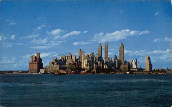 Lower Manhattan Skyline New York