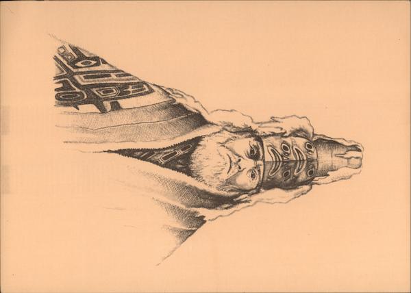 Tlingit Chief Alaska Native Americana