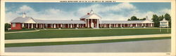 Colonial Motor Court Concord, NC Large Format Postcard Large Format Postcard