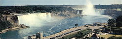 Panoramic View of the Falls Large Format Postcard