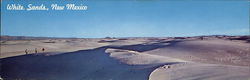 White Sands National Monument New Mexico Large Format Postcard Large Format Postcard