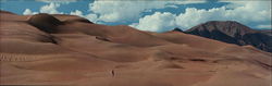 Sand Dunes on the Arizona - California State Line Large Format Postcard Large Format Postcard