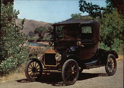 1915 Ford Coupelet Cars Large Format Postcard Large Format Postcard