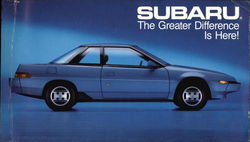 1985 Subaru XT Coupe Large Format Postcard