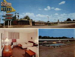 Riviera Motel Strongsville, OH Large Format Postcard 