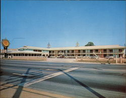 Holiday Motor Lodge Large Format Postcard