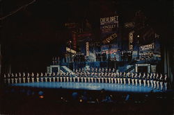 The Great White Way, Radio City Music Hall New York, NY Large Format Postcard Large Format Postcard