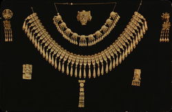 Reproductions of the Jewels of Monte Alban Large Format Postcard