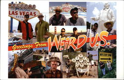 Weird U.S. on the History Channel Modern (1970's to Present) Large Format Postcard Large Format Postcard
