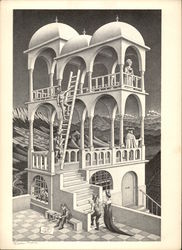 Belveder Litho Large Format Postcard