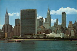 United Nations Headquarters New York, NY Large Format Postcard Large Format Postcard