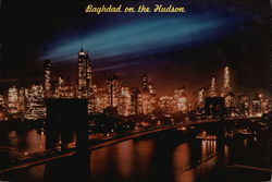 Baghdad on the Hudson Large Format Postcard