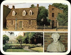 Edgar Allen Poe Museum Large Format Postcard