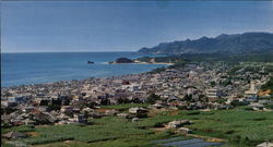 Whole View of Nagu City Large Format Postcard
