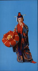 Japanese Woman in Traditional Dress Japanese Woman in Traditional Dress