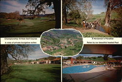 The Famous Alisal Ranch Large Format Postcard