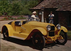1915 Mercer Raceaboutt Large Format Postcard
