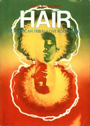 Hair - The American Tribal Love Rock Musical Large Format Postcard