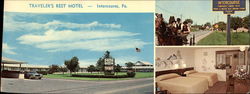 Travelers' Rest Motel Large Format Postcard