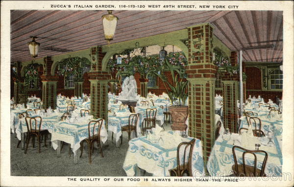 Zucca's Italian Garden New York
