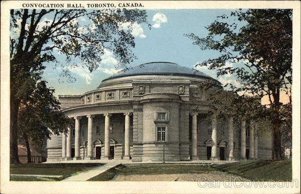 Convocation Hall Toronto Canada Ontario