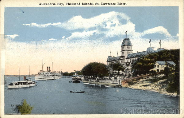 Alexandria Bay, St. Lawrence River Thousand Islands New York