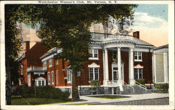 Westchester Woman's Club Mount Vernon New York