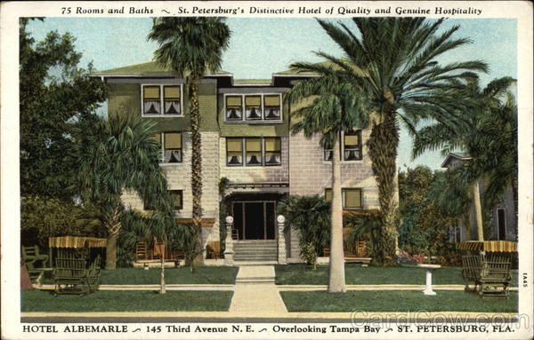 Hotel Albemarle St. Petersburg Florida