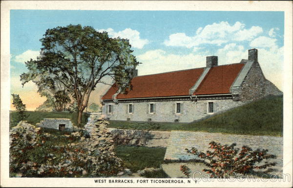 West Barracks Fort Ticonderoga New York