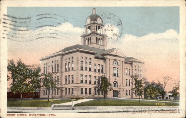 Court House Muscatine Iowa