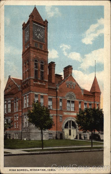 High School Muscatine Iowa