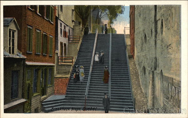 Breakneck Steps Quebec QC Canada